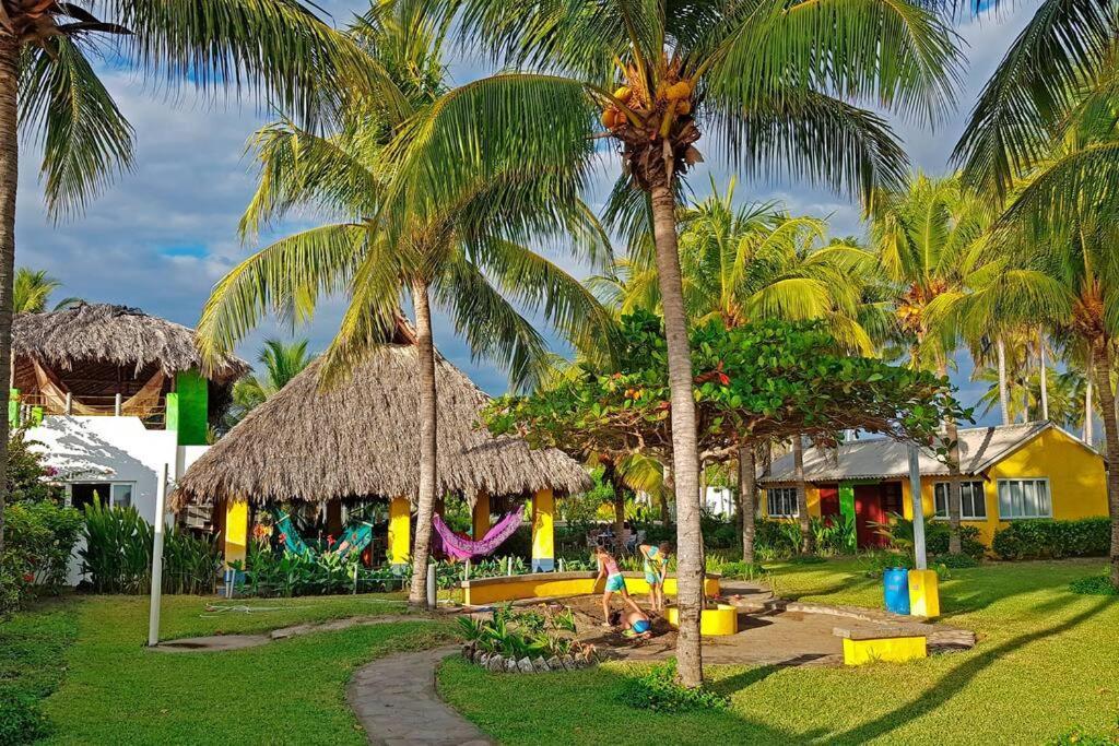 Casa De Playa Bosque De Mangle En Playa El Espino El Arco Exterior photo